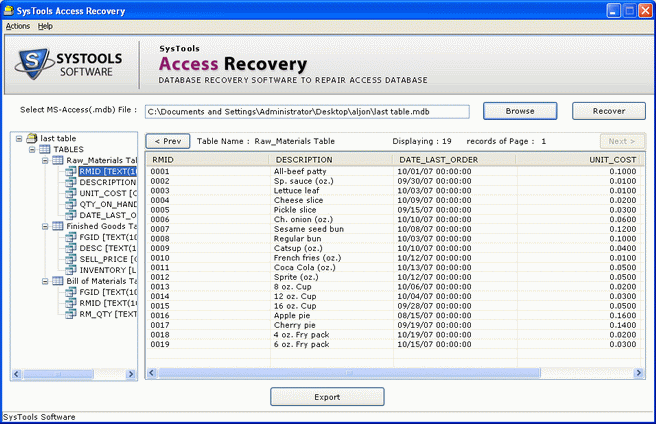 Access Recovery Easily Fix access Files